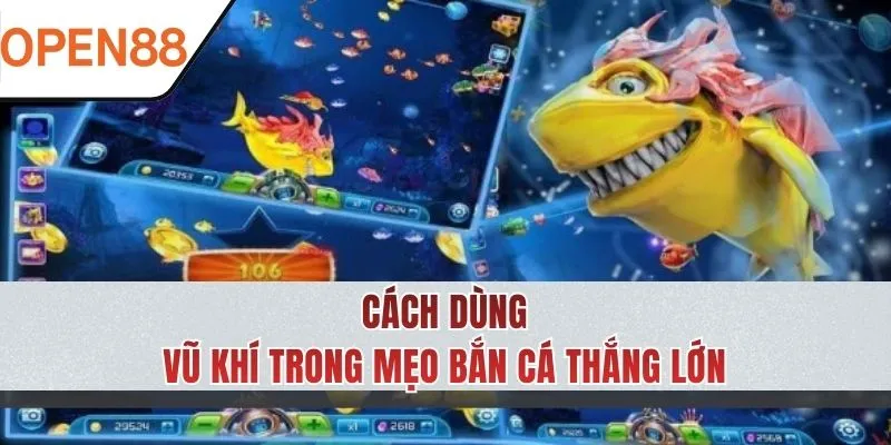 Cách dùng vũ khí phát huy tối đa công dụng